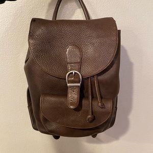 Mini Leather backpack